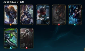 Conta Lol 181 Skins Level 327 - League of Legends