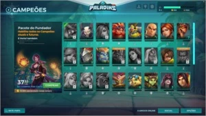 Conta Paladins Lv.21 com alguns campeões - Outros