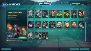 Conta Paladins Lv.21 com alguns campeões - Outros
