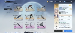 Tower of fantasy lin A6, fiona A6, tian lang A6, gnonno A4