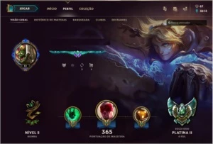 Vendo Conta League of Legends LOL