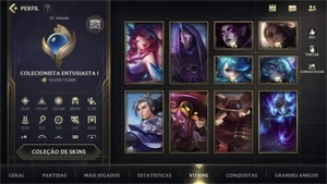 CONTA WILD RFT - League of Legends: Wild Rift LOL WR