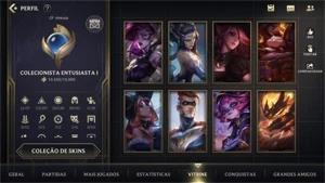 CONTA WILD RFT - League of Legends: Wild Rift LOL WR
