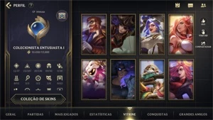 CONTA WILD RFT - League of Legends: Wild Rift LOL WR