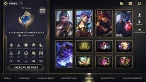 CONTA WILD RFT - League of Legends: Wild Rift LOL WR