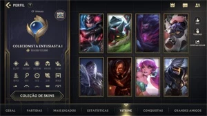 CONTA WILD RFT - League of Legends: Wild Rift LOL WR