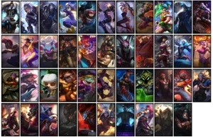 Conta ouro 4 com 114 Champs e 135 Skins + 28 Cromas - League of Legends LOL