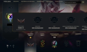 [BR] League of Legends - Conta Ferro IV LOL