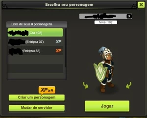 CONTA CRA LVL 102 DOFUS TOUCH SERVIDOR BRUTAS