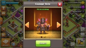 CV 12 , Herois 50 65 40, 4 Skins , 1832 gemas - Clash of Clans