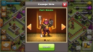 CV 12 , Herois 50 65 40, 4 Skins , 1832 gemas - Clash of Clans