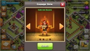 CV 12 , Herois 50 65 40, 4 Skins , 1832 gemas - Clash of Clans