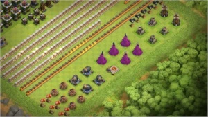 CV 12 , Herois 50 65 40, 4 Skins , 1832 gemas - Clash of Clans