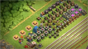 CV 12 , Herois 50 65 40, 4 Skins , 1832 gemas - Clash of Clans