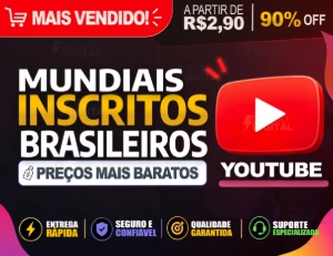 [Promoção] 50 Inscritos Youtube por apenas R$ 9,99