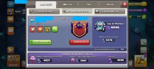 Vendo Centro de Vila 15.5 Baratinho  - Clash of Clans