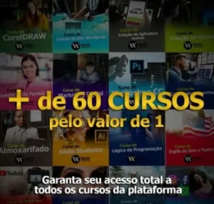 Cursos Online +60 Cursos Acesso por 16 meses C/ Certificado! - Cursos e Treinamentos