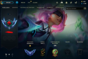Conta Lol Diamante Ganhando 25Pdl Mmr Muito Bom - League of Legends