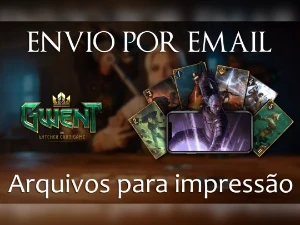 Witcher 3 Card Gwent PT BR + Tabuleiro - Outros