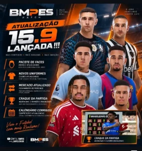 Patch Bmpes 2026 Para Pes 2021 (PC) + JOGO PES 21 PROMOÇÃO!! - eFootball PES