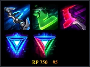 CONTA LOL BORDA OURO UNRANKED SOLO/DUO 10 (2projetos) - League of Legends