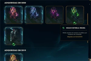CONTA DE LOL PLATINA 4 - League of Legends