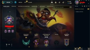 CONTA DE LOL PLATINA 4 - League of Legends