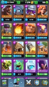Conta clash royale/clans barato