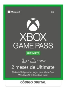 Xbox Gamepass ultimate 2 meses promoçao