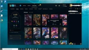VENDO CONTA DE LEGUE OF LEGENDS - League of Legends LOL