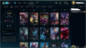 VENDO CONTA DE LEGUE OF LEGENDS - League of Legends LOL