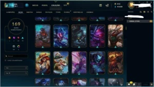 VENDO CONTA DE LEGUE OF LEGENDS - League of Legends LOL