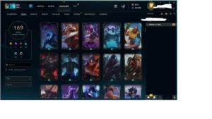 VENDO CONTA DE LEGUE OF LEGENDS - League of Legends LOL