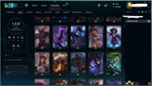 VENDO CONTA DE LEGUE OF LEGENDS - League of Legends LOL