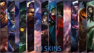 Conta League Of Legends Gold V - 10 Skins, 31 Champions LOL