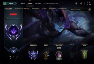 Conta Diamante 3, S8 Diamante 5, 94 champions, 34 Skins. - League of Legends LOL