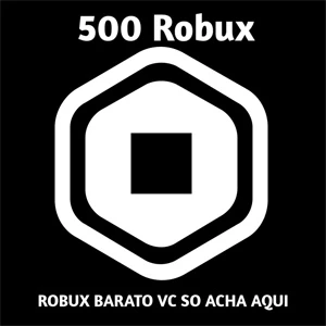 500 ROBUX (ENVIO POR GAMEPASS) - Outros