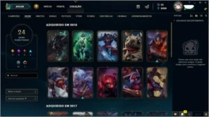 Conta De Lol Ouro V - League of Legends