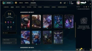 Conta De Lol Ouro V - League of Legends