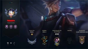 CONTA LOL 🌟 BRONZE 4 🌟 110 SKINS 🌟 146 CAMPEOES - League of Legends