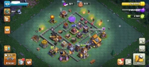 Cv13 Top + Vila Construtor Fortissima + Conta Clash Royale - Clash of Clans