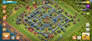 Cv13 Top + Vila Construtor Fortissima + Conta Clash Royale - Clash of Clans