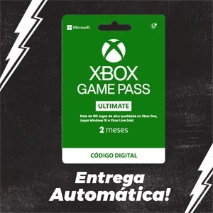 Xbox Gamepass Ultimate 2 meses + Envio Imediato + Promoção - Gift Cards