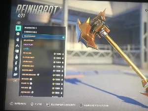 Conta Overwatch 8 golden guns, 39 skins rank dima de dps. - Blizzard