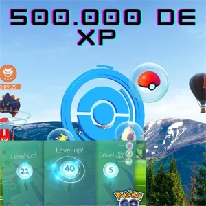 Pacote de 500 mil de XP Pokémon GO