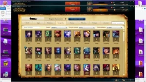 Conta League of Legends Platina IV LOL