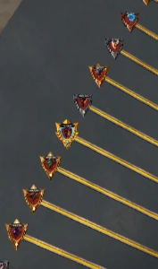 6 armaduras  116+ placa - Albion Online
