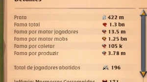 1bn 162m de prata placa quase Full 120 - Albion Online
