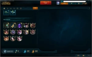 League of Legends - 124 campeoes - 62 skins - Skins Raras LOL