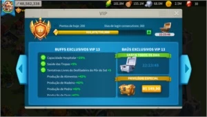 Conta ROK - Rise of Kingdons - 49M- VIP 13 - Inf. REAL - Outros